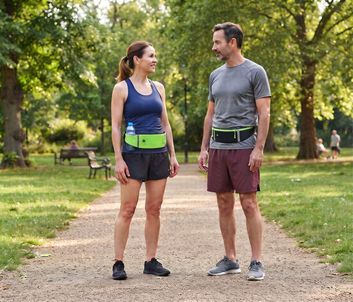 Trois zones de rangement, une seule ceinture