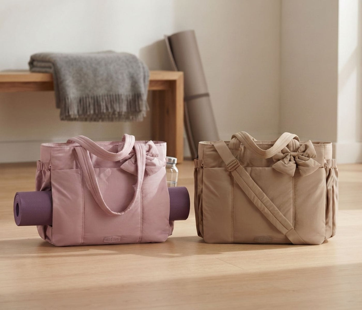 Une poche passe-tapis qui libère tout l'intérieur du sac
