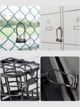 Cadenas à Code Extérieur - Câble Acier 4 Chiffres Étanche