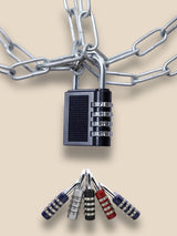 Cadenas pour Casier à Code 4 Chiffres - Sans Clé