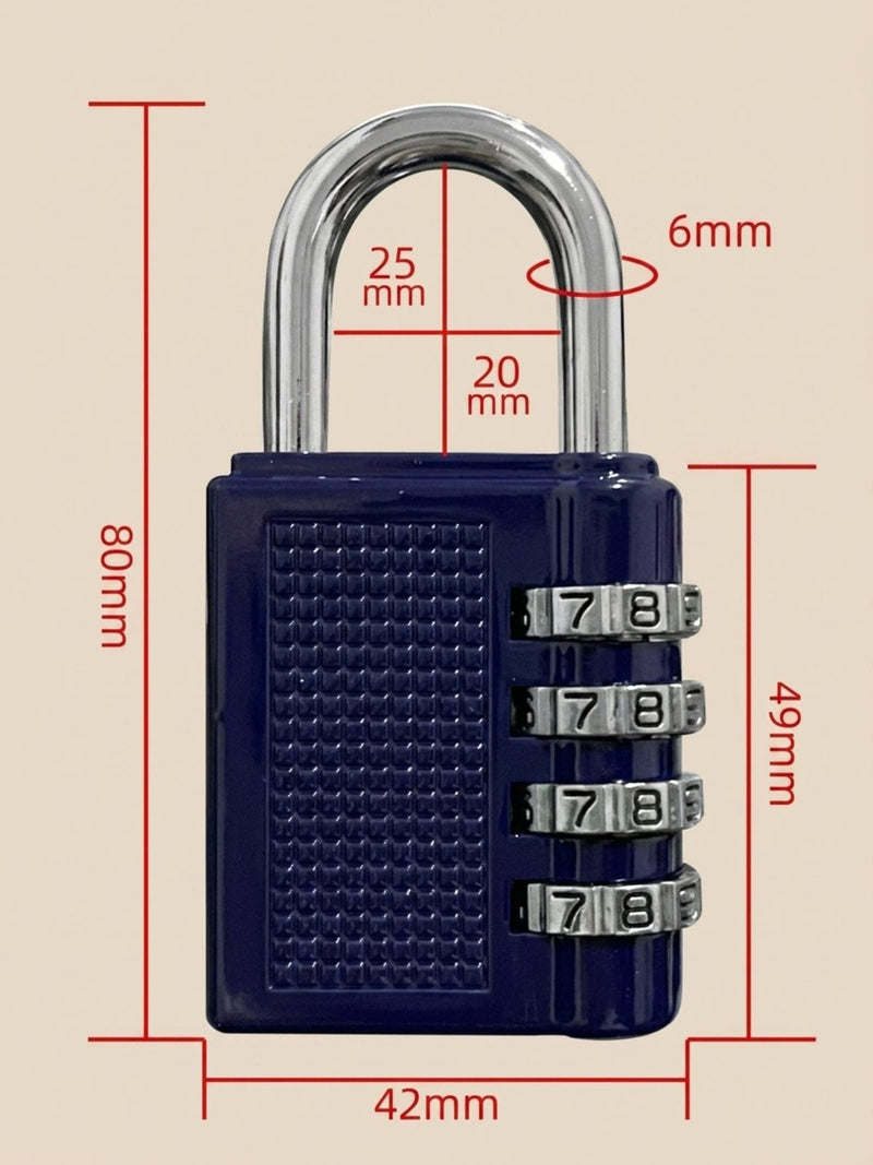 Cadenas pour Casier à Code 4 Chiffres - Sans Clé