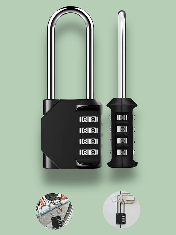 Cadenas Salle de Sport à Code 4 Chiffres - Anse Longue