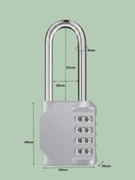 Cadenas Salle de Sport à Code 4 Chiffres - Anse Longue