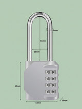 Cadenas Salle de Sport à Code 4 Chiffres - Anse Longue