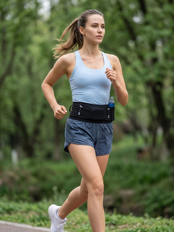 Ceinture de course à pied élastique sans rebond