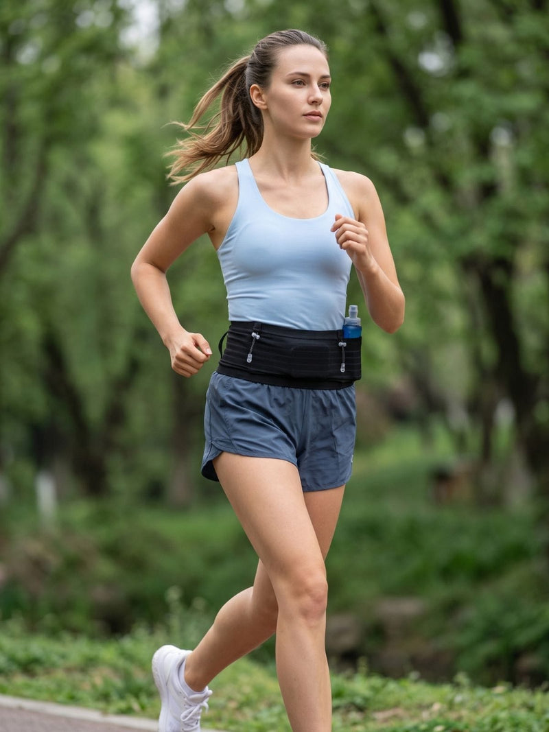 Ceinture de course à pied élastique sans rebond