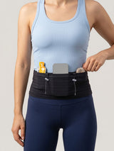 Ceinture de course à pied élastique sans rebond