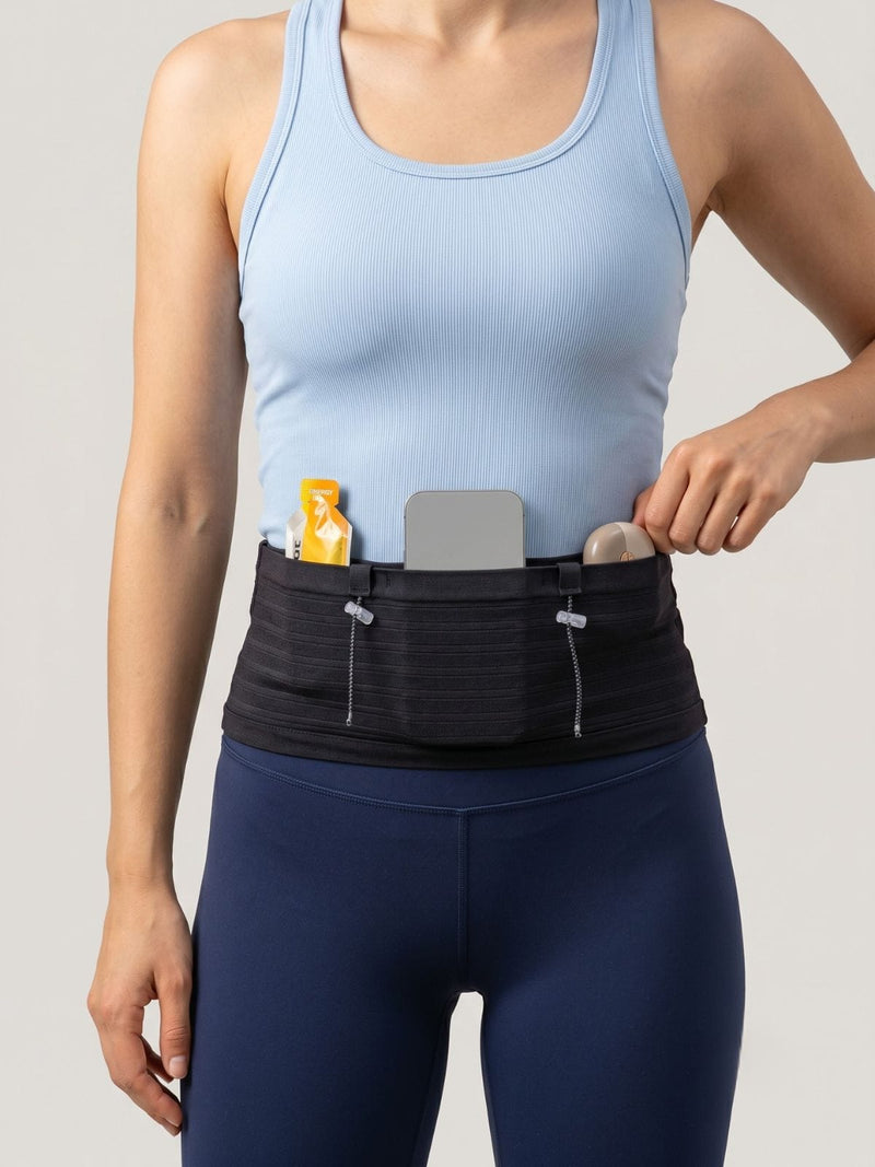 Ceinture de course à pied élastique sans rebond