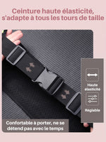 Ceinture de portage running avec 3 zones de rangement