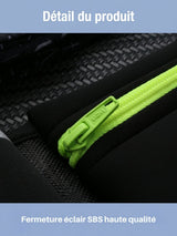 Ceinture marathon avec 2 gourdes incluses et doublure anti-dérapante