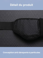 Ceinture marathon avec 2 gourdes incluses et doublure anti-dérapante