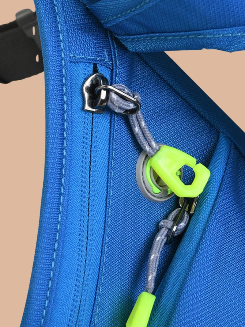 Ceinture running gourde avec porte-bouteille et bande réfléchissante
