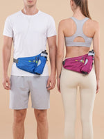 Ceinture running gourde avec porte-bouteille et bande réfléchissante