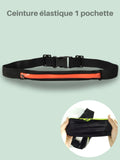 Ceinture running téléphone élastique, 1 ou 2 poches