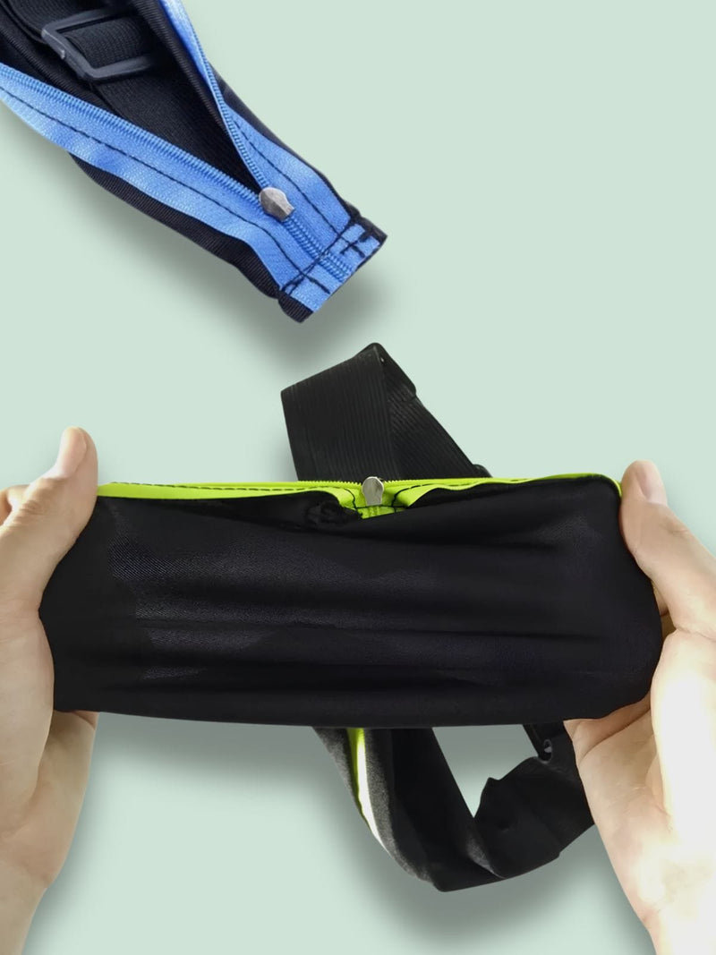 Ceinture running téléphone élastique, 1 ou 2 poches