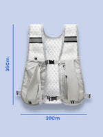 Gilet de course à pied ultra léger, poche gourde et téléphone
