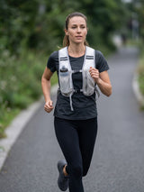 Gilet de course à pied ultra léger, poche gourde et téléphone
