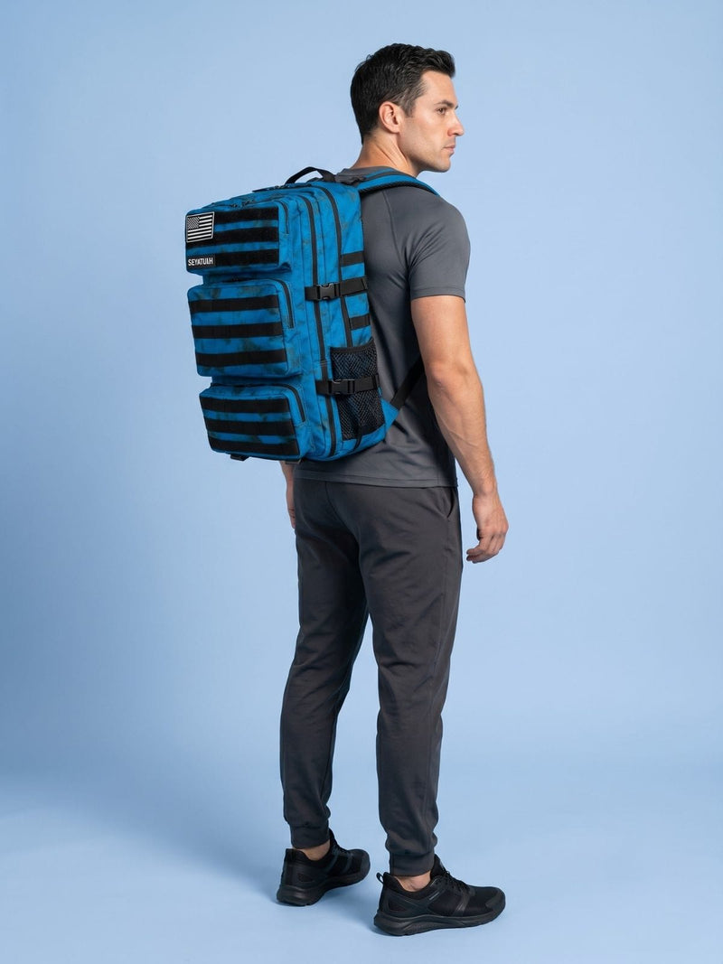 Grand sac à dos 60L, poches modulaires MOLLE