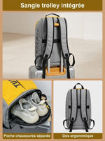 Grand sac à dos sport 56-75L extensible