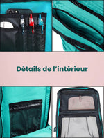 Grand sac de sport femme 45L, imprimés variés