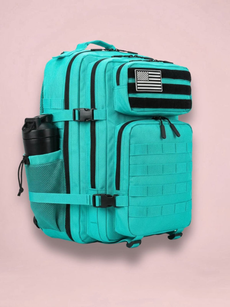 Grand sac de sport femme 45L, imprimés variés
