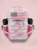 Grand sac de sport femme 45L, imprimés variés