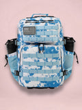 Grand sac de sport femme 45L, imprimés variés