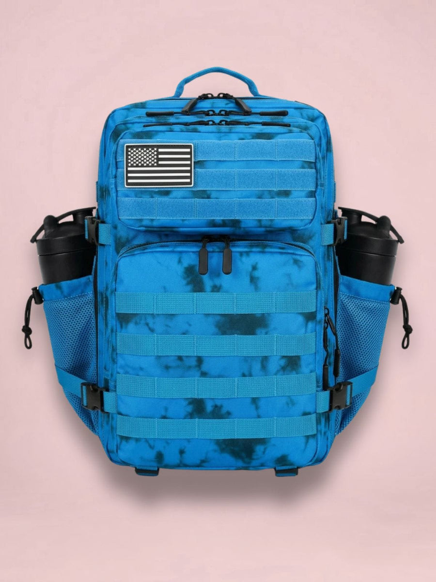 Grand sac de sport femme 45L, imprimés variés