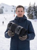 Housse à ski pliable avec roulettes