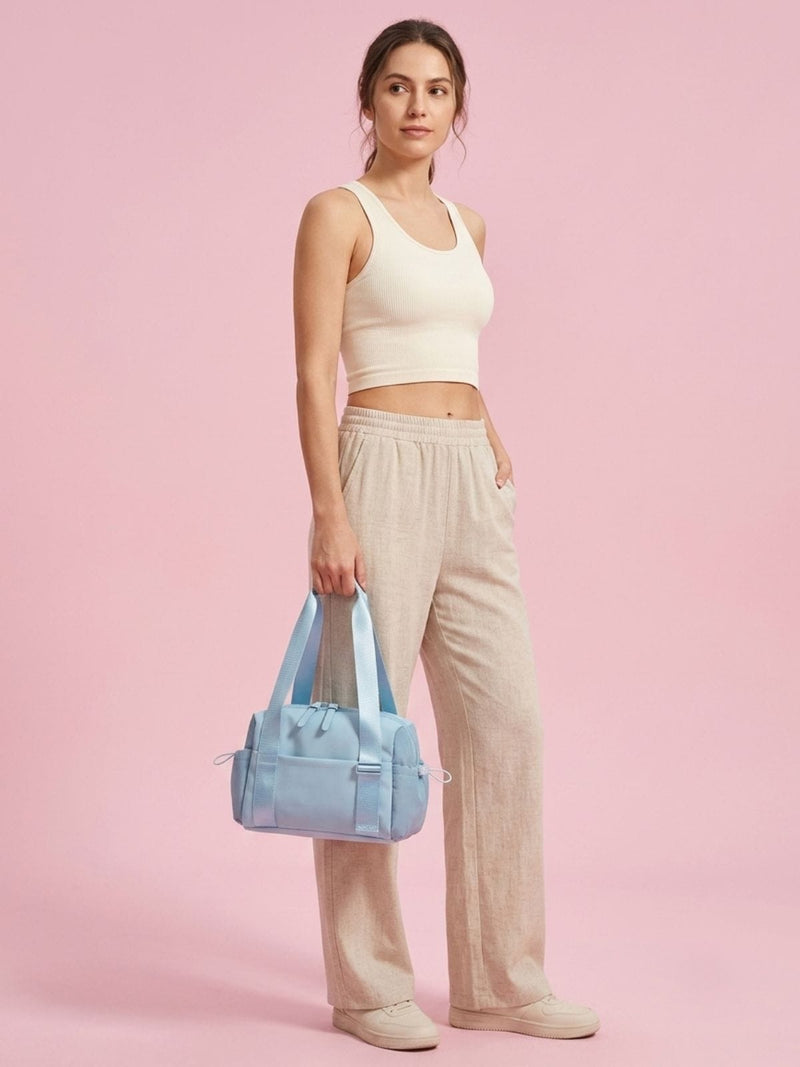 Petit sac de sport femme 28x20x13cm compact