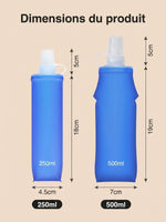Sac à dos avec poche à eau, gourdes en option