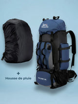 Sac à dos bivouac 90L, compartiment duvet séparé