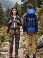 Sac à dos bivouac 90L, compartiment duvet séparé