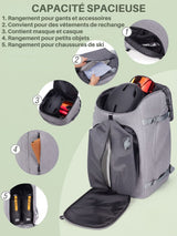 Sac à dos chaussure de ski 20-35L compact