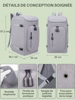 Sac à dos chaussure de ski 20-35L compact