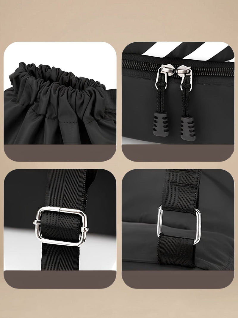 Sac à dos cordon, compartiment chaussures