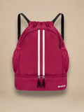 Sac à dos cordon, compartiment chaussures