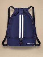 Sac à dos cordon, compartiment chaussures