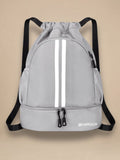 Sac à dos cordon, compartiment chaussures