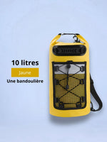 Sac à dos étanche 10 à 40L, poche bungee