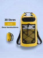 Sac à dos étanche 10 à 40L, poche bungee