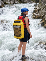Sac à dos étanche 10 à 40L, poche bungee