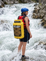 Sac à dos étanche 10 à 40L, poche bungee