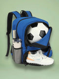 Sac à dos foot, poche bouteille et aération