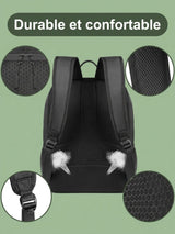 Sac à dos foot, poche bouteille et aération