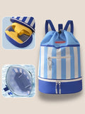 Sac à dos piscine enfant, sec/humide séparés