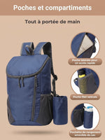 Sac à dos pliable ultra léger 20L, format poche