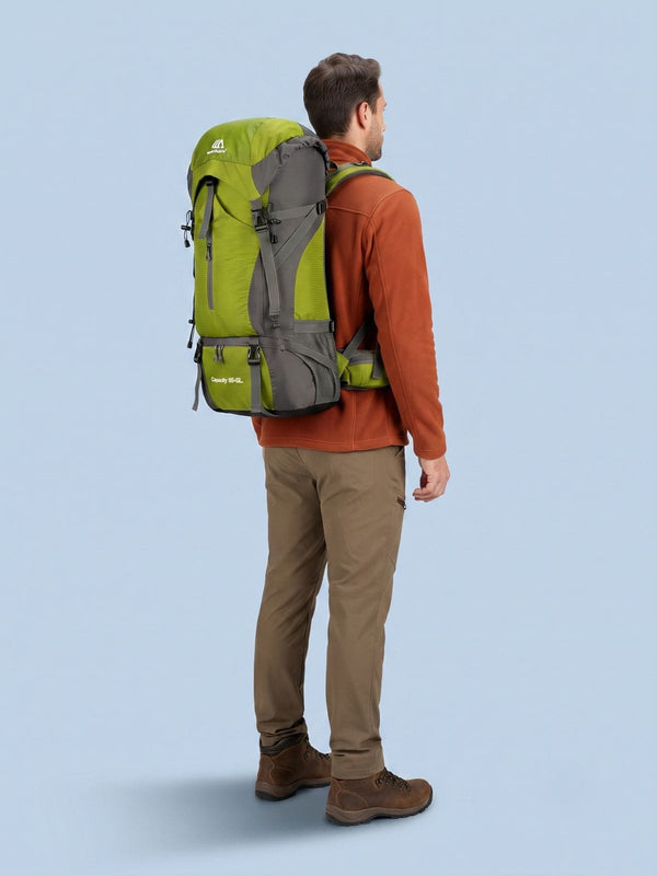 Sac à dos randonnée 70L avec housse de pluie incluse