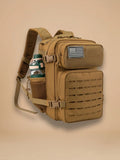Sac à dos tactique 25L, système MOLLE et patch