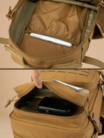 Sac à dos tactique 25L, système MOLLE et patch